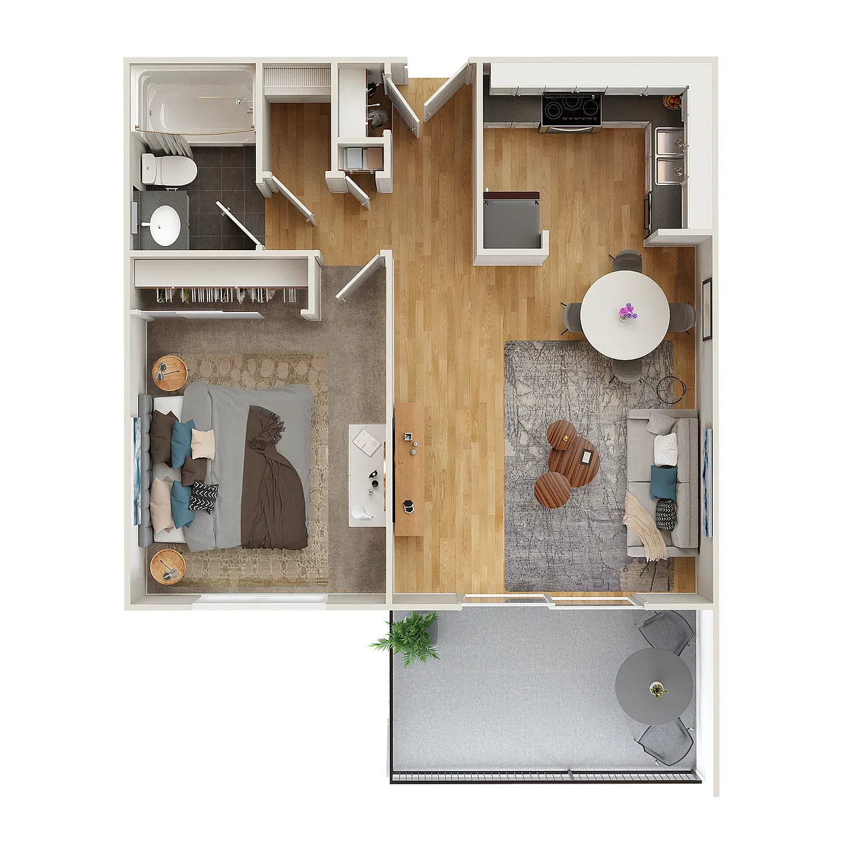 Floor plan A1