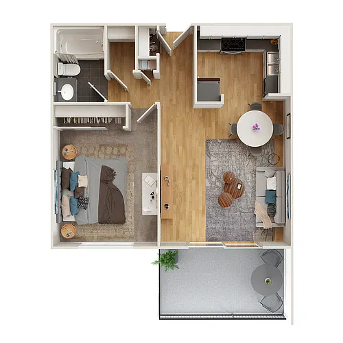 Floor plan A1