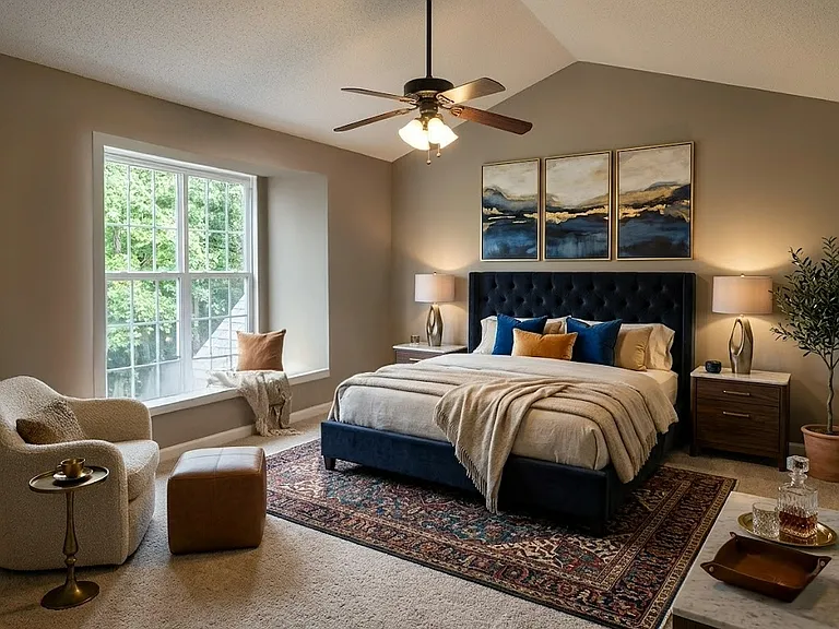 First Master Bedroom #1 - Staged