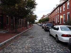 Historic Cobblestone Street