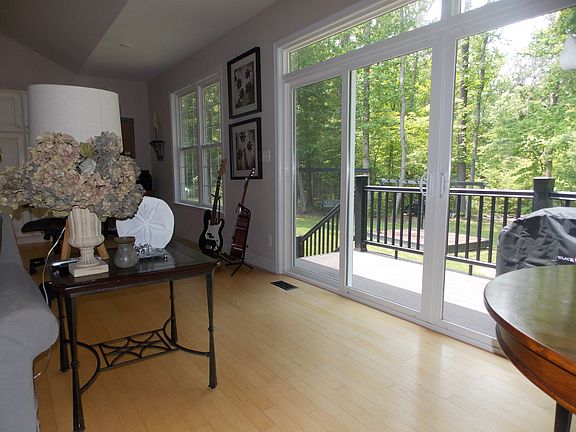 Back deck perfect for BBQ
