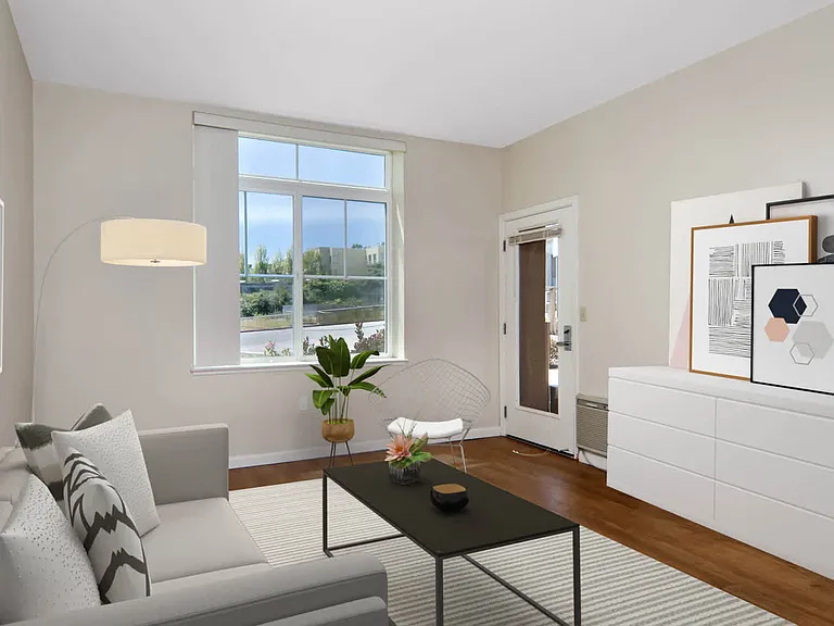 Living Area with Hard Surface Flooring