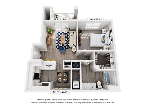 Floor plan Okeefe