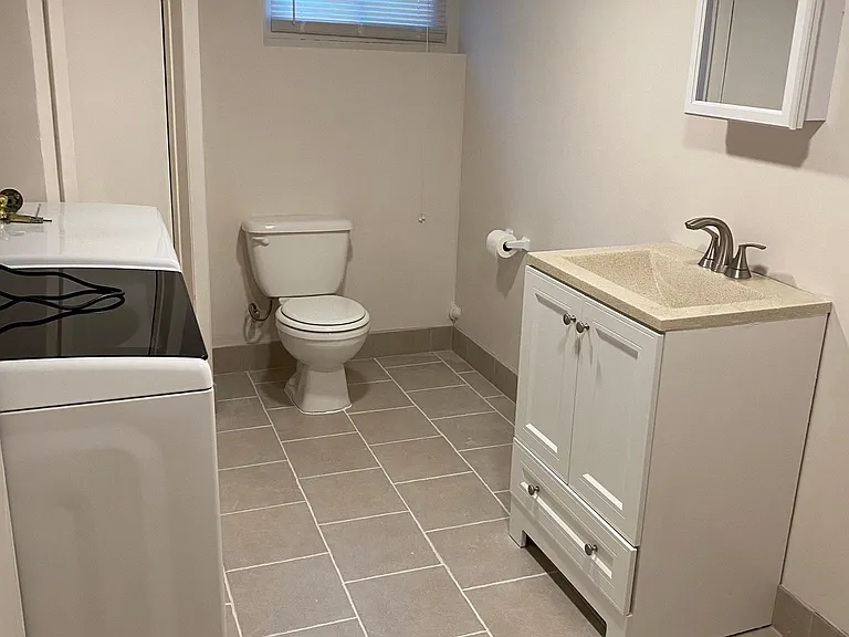 Half bath / laundry room