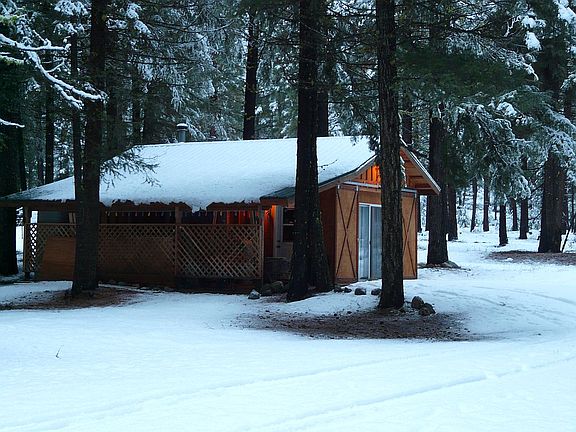 Lodge Dec 2 2012 first snow 