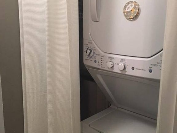 Built-in Stacked Washer and Dryer