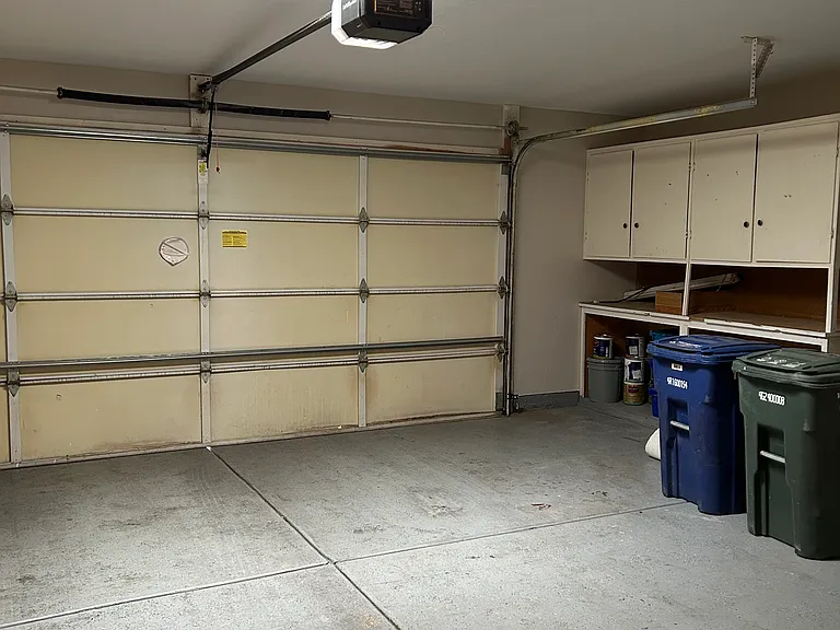 2 1/2 Car Garage with Built in Storage