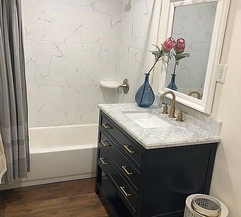 EntryBathroom updated shower