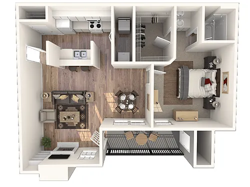 Floor plan Channings Mark - A2