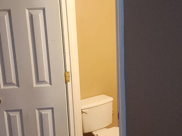 First floor half bath