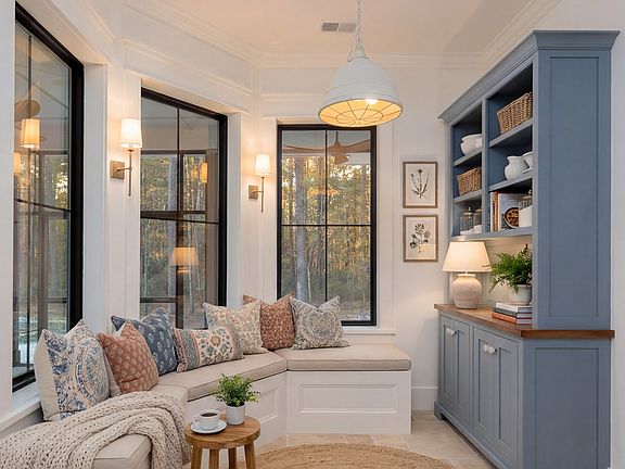 Custom built ins throughout