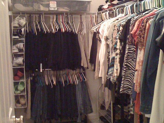 Huge walk in closet