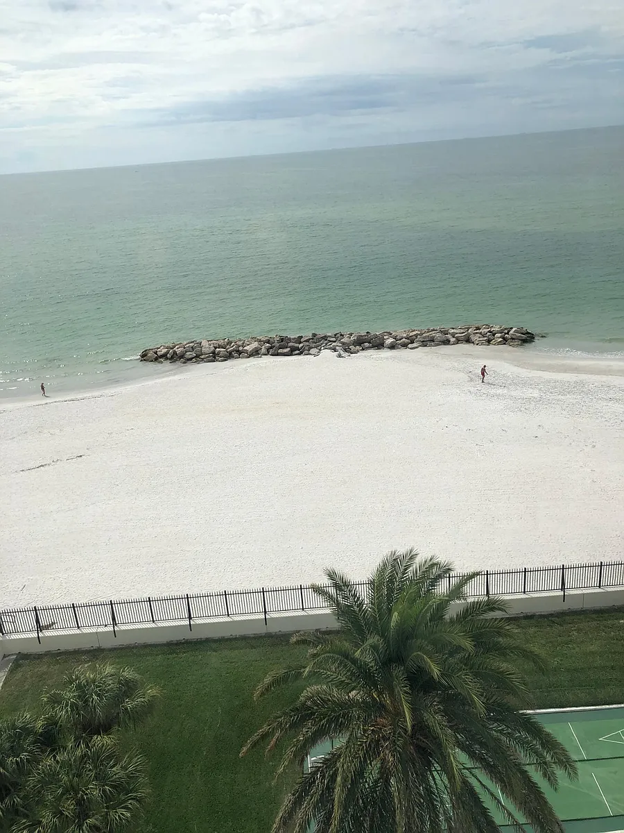 Picture of our beach taken from the eighth floor - 7000 Beach Plz #807