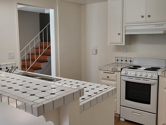 View of kitchen and breakfast bar
