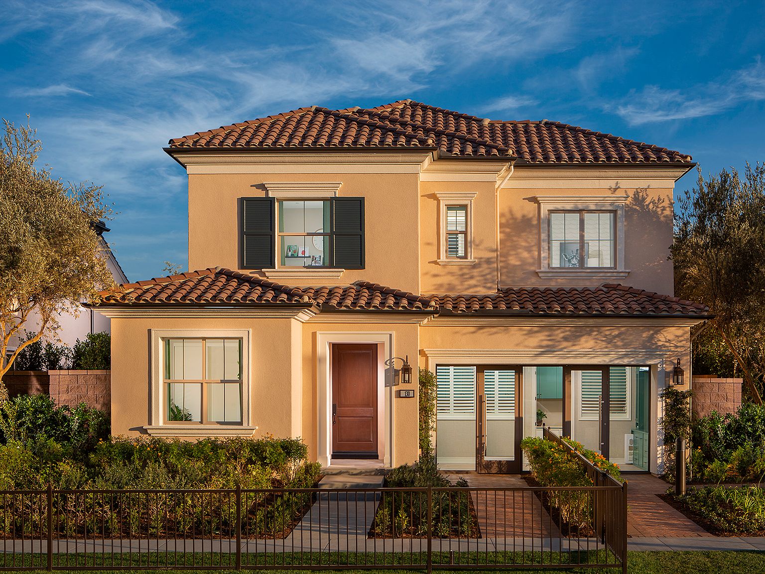 Residence 1 Plan, Fresco in the Reserve at Orchard Hills, Irvine, CA