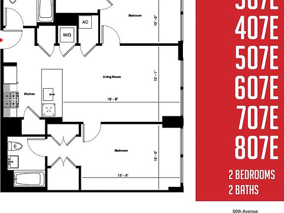 2nd image of 214 50th Ave APT 307E