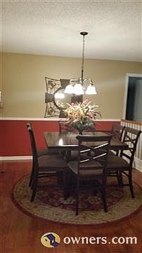 Dining room view from kitchen