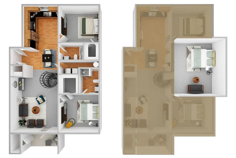 Floor plan Loft
