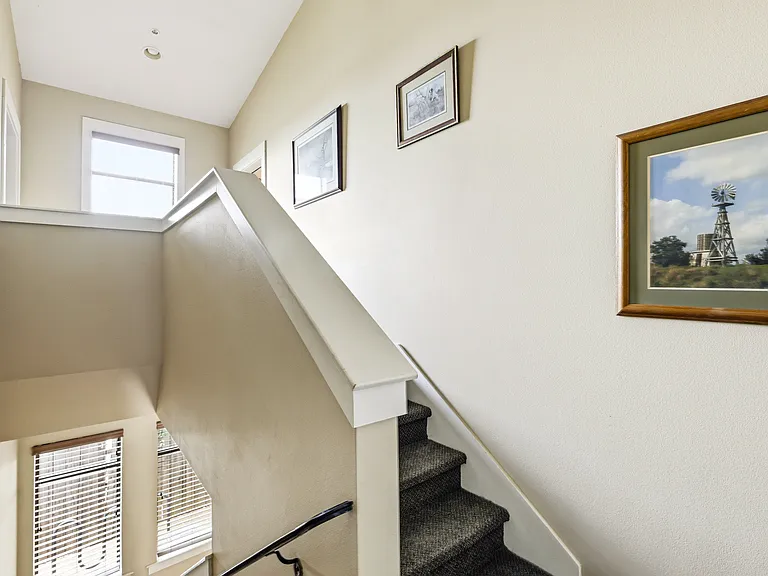 Stairs to both Unit 2 and Unit 3