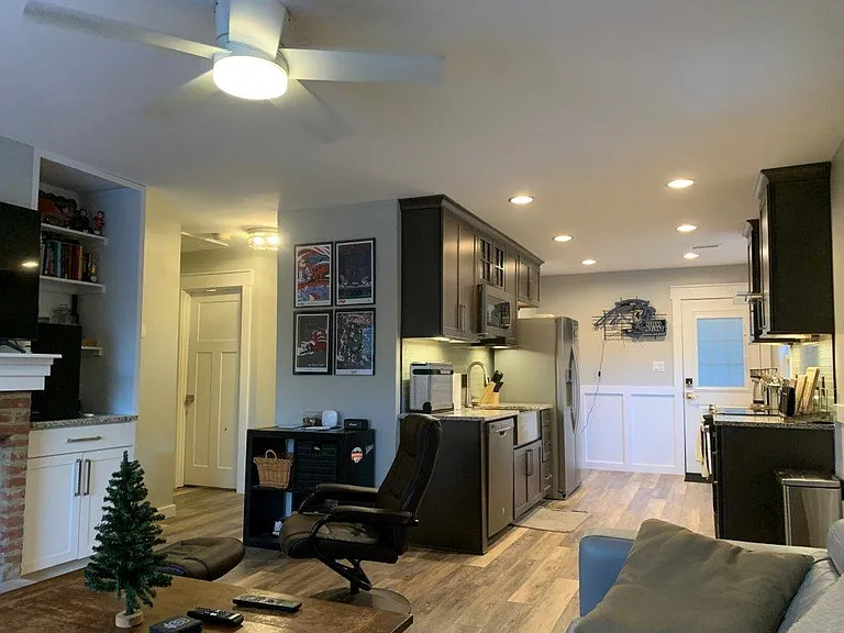 Kitchen / Hall to Bedrooms