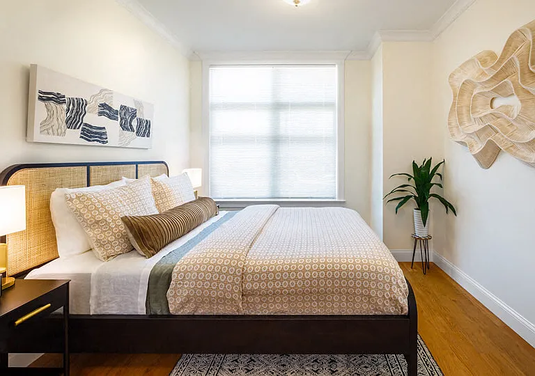 The Franklin Building at Hancock Village - Bedroom