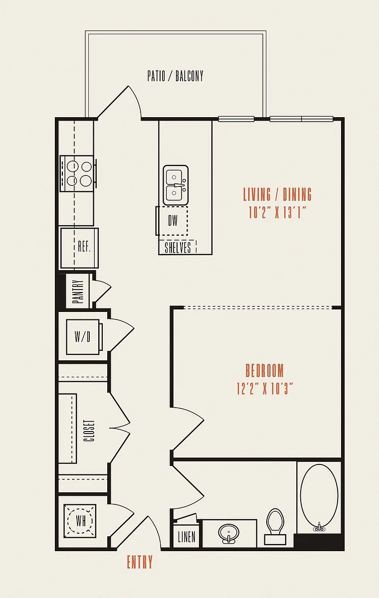 Floor plan S1A