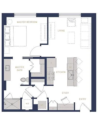 Floor plan The Jefferson A