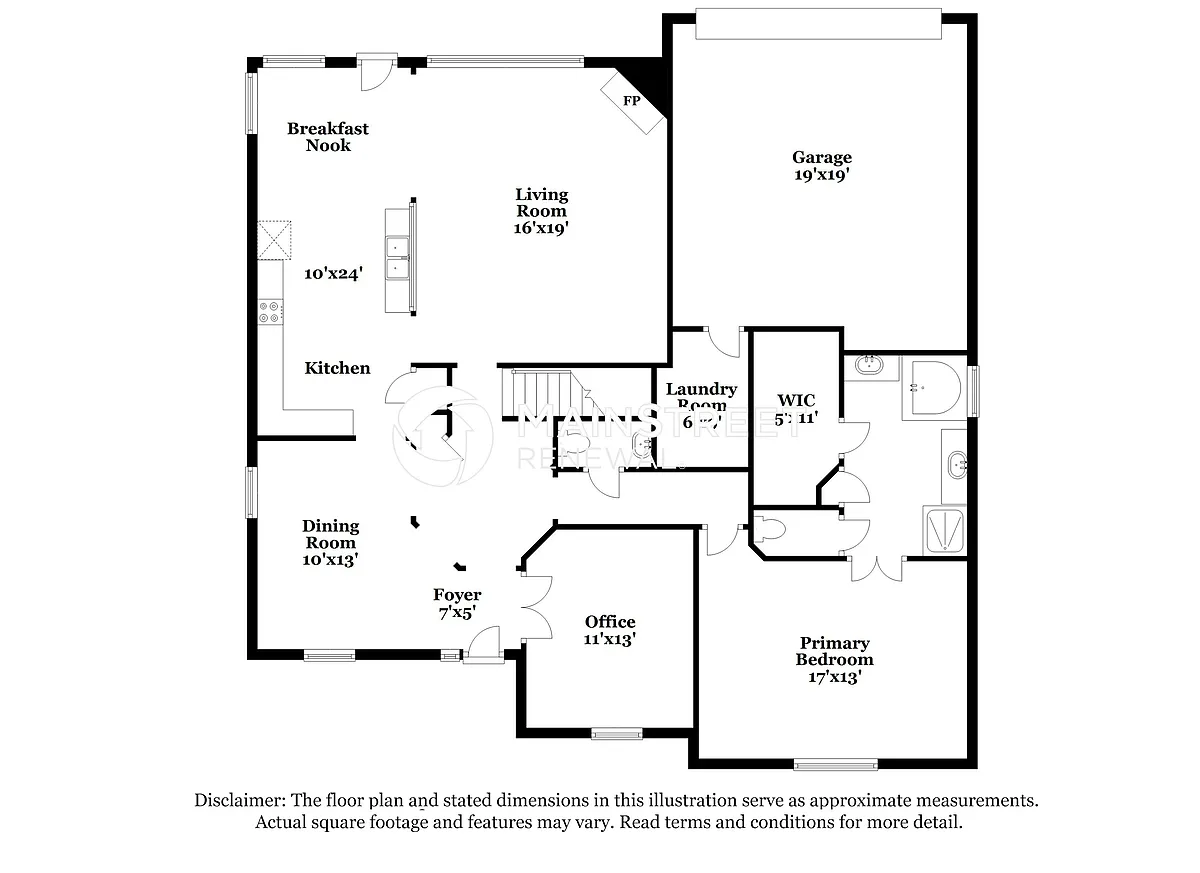 Floor Plan - 1229 Carriage Creek Dr