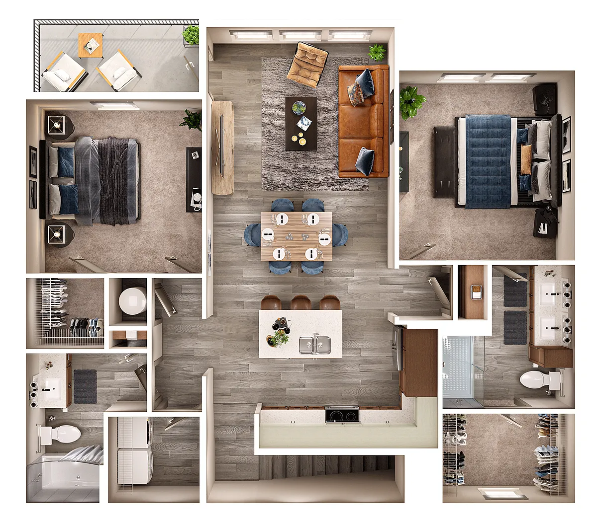 Floor plan The Tangelo