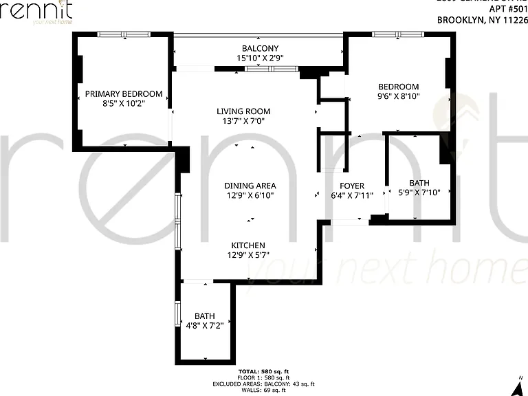 2809 Clarendon Rd #501 — Photo 2