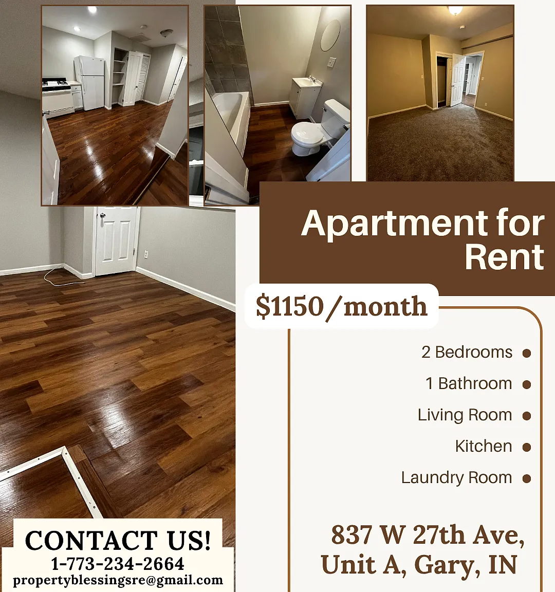 2 bed, 750 sqft, $1,150 — Photo 1