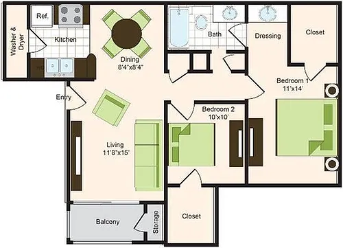 Floor plan C