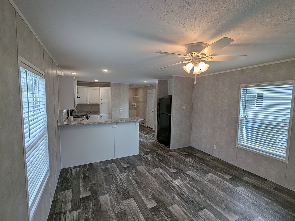 Open Concept Kitching/Living with Breakfast Bar