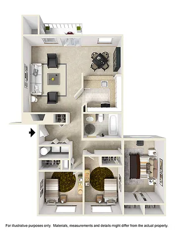Floor plan MARBLE
