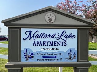 Two bedroom, 1 bathroom, patio, Plymouth, IN 46563