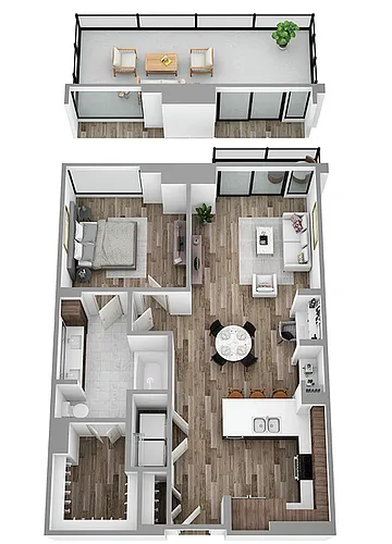 Floor plan I
