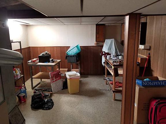 Part of basement/ work bench