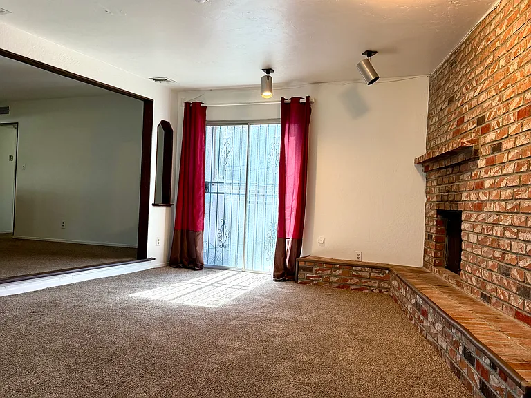Family Room with Patio Access