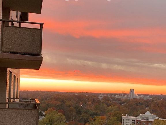 Sunrise from the balcony