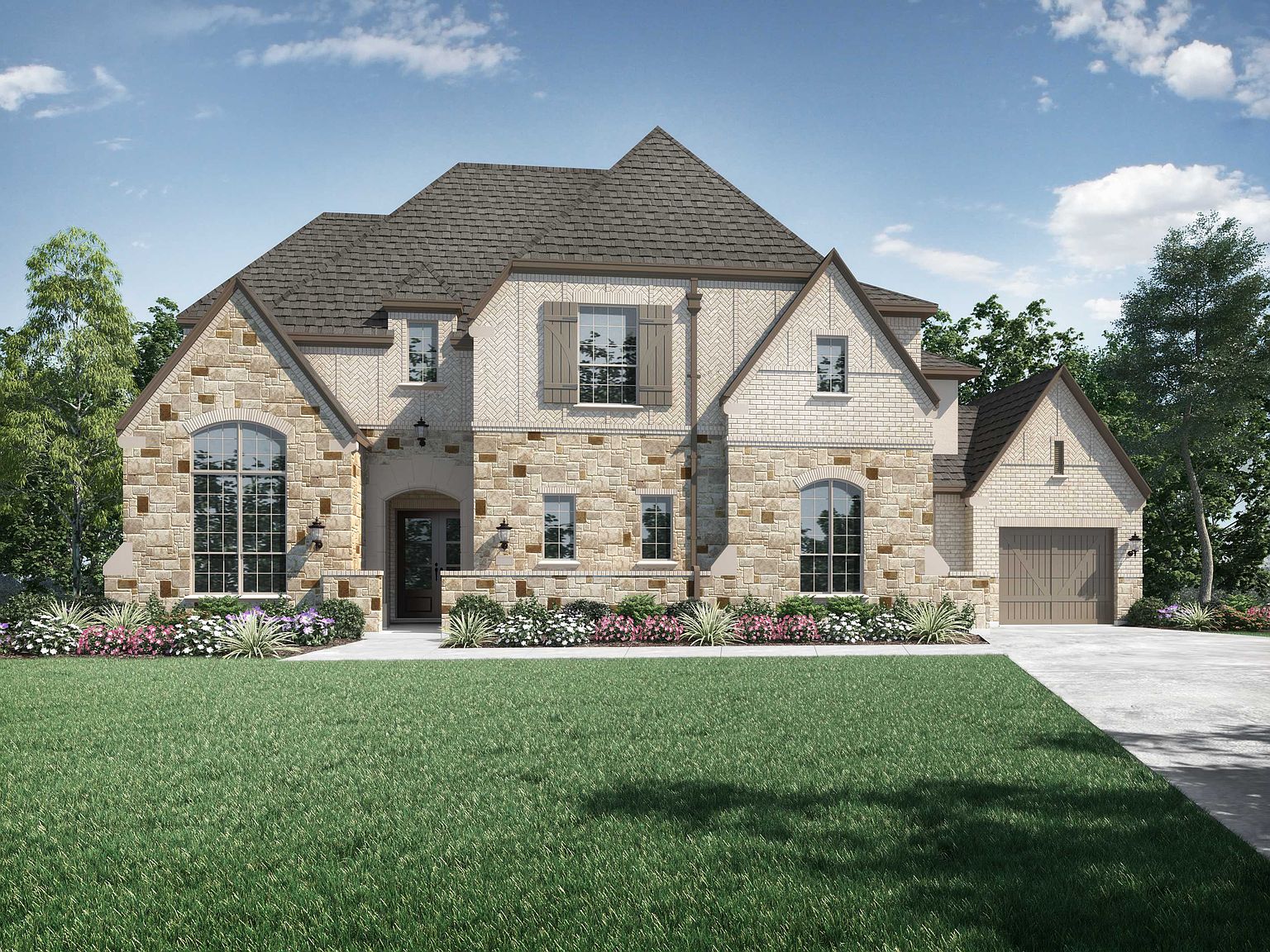 Plan 4922 Plan, Woodforest Huntington: 100ft. lots