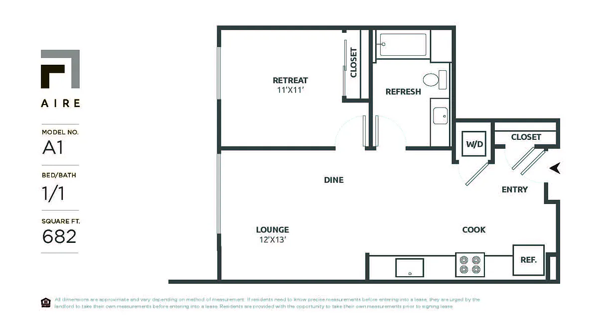 Floor plan A1