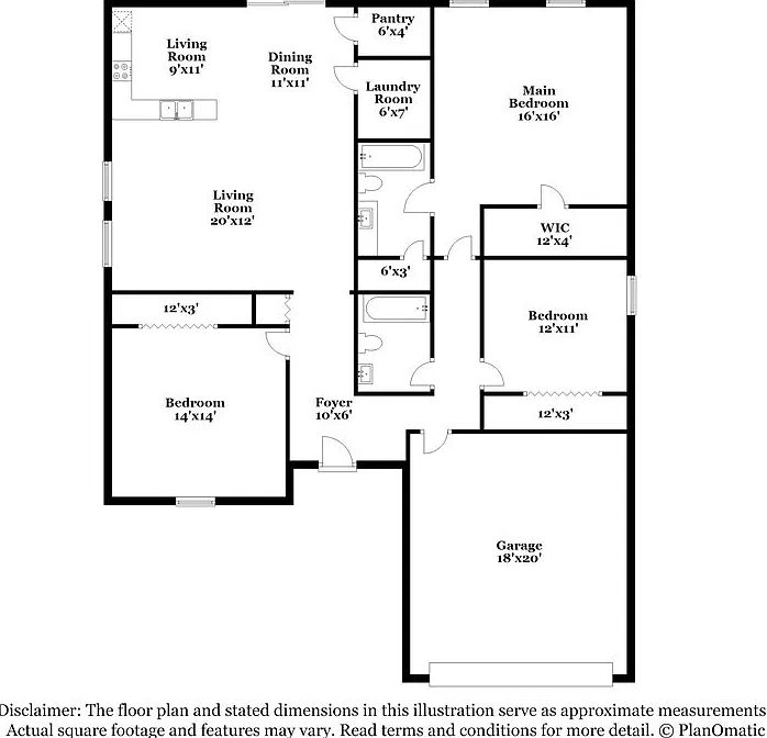 3 bed, 2.0 bath, 1642 sqft, $2,460 — Photo 2