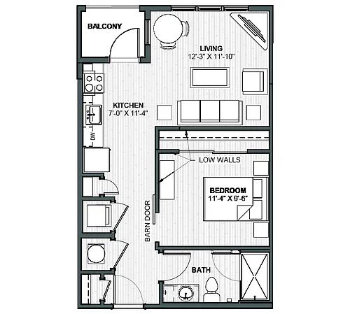 Floor plan Tobin