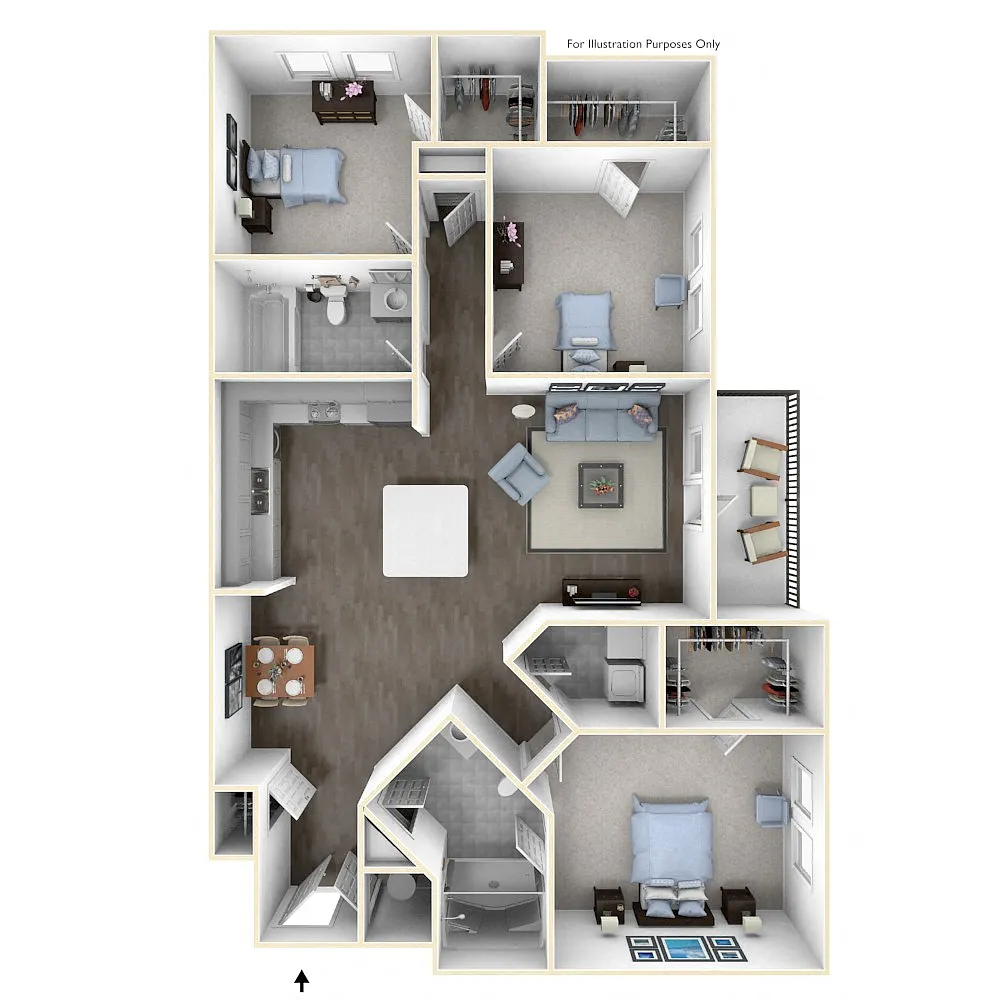 Floor plan Magnolia