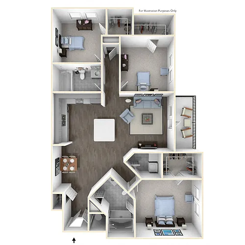 Floor plan Magnolia