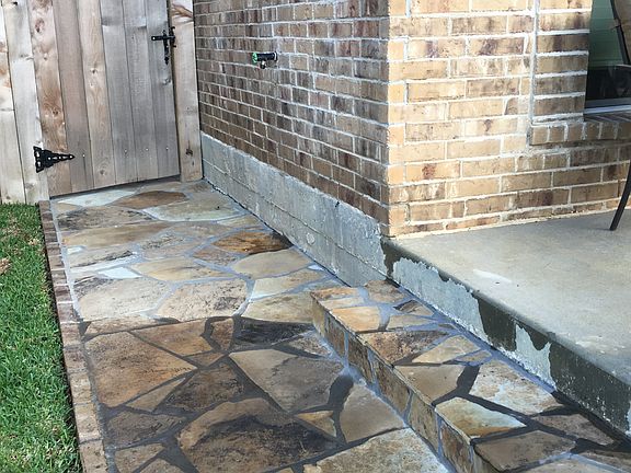 Stone Walkway to back gate