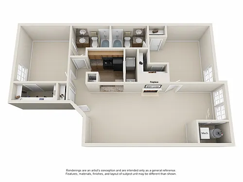Floor plan Remington
