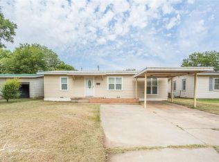 1310 S Bowie Dr, Abilene, TX 79605