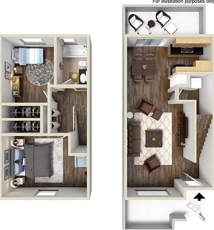 Stratford 2x1 Floor Plan Stratford 2x1 Floor Plan