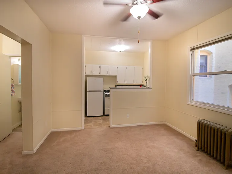 Living Area & Kitchen
